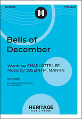 Bells of December Two-Part choral sheet music cover